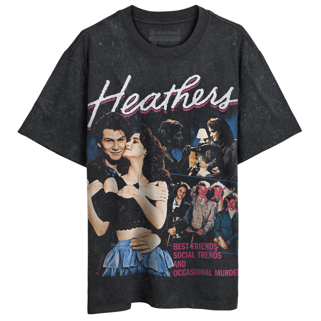 Heather’s movie poster t-shirt.