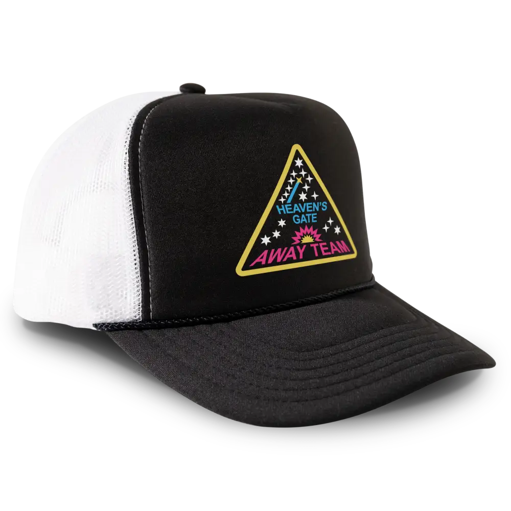 Heaven’s Gate Away Team Hat Retro 90s Cult Snapback Cap