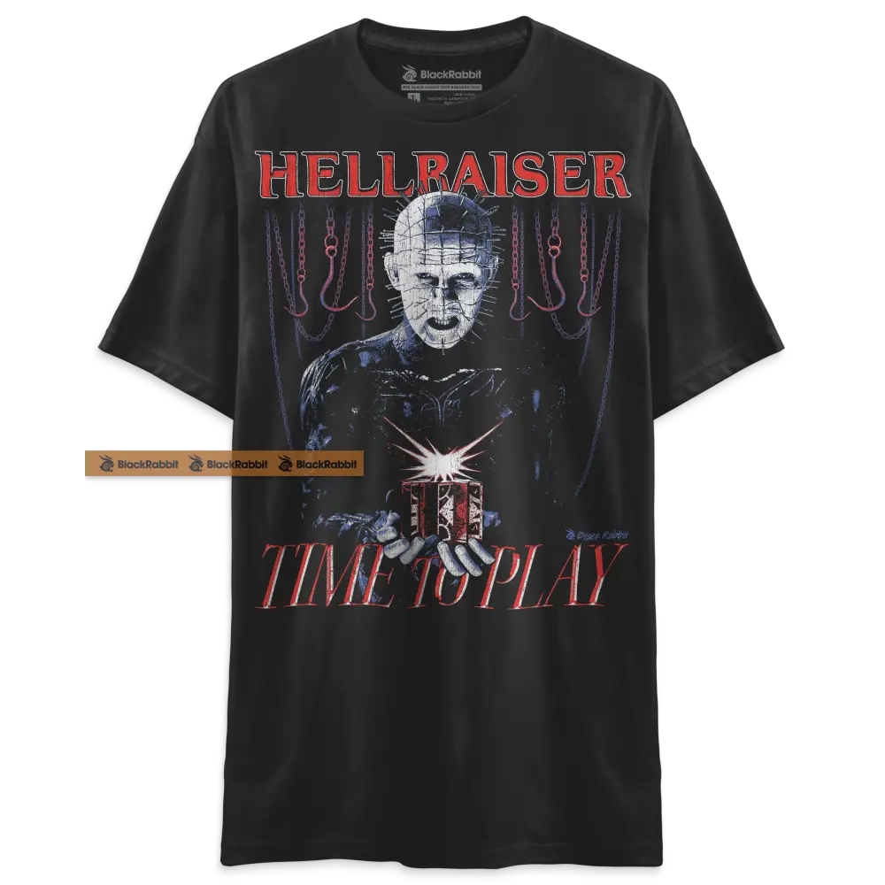 Hellraiser Pinhead Time To Play Unisex Classic T-Shirt