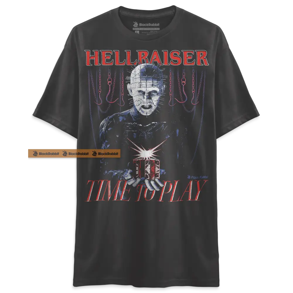 Hellraiser Pinhead Time To Play Unisex Classic T-Shirt