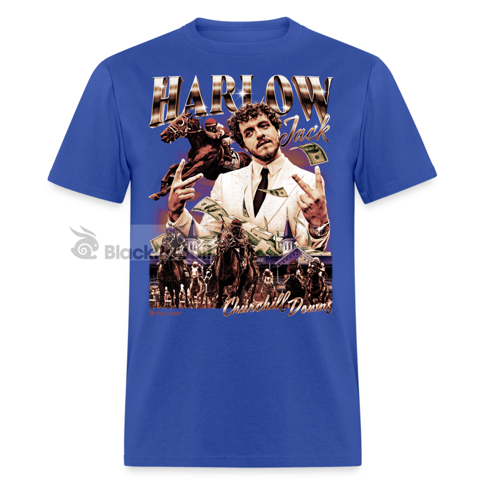 Jack Harlow Churchill Downs Vintage Bootleg Unisex Classic T-Shirt - royal blue