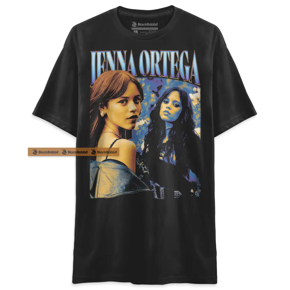 Jenna Ortega Retro Vintage Bootleg Unisex Classic T-Shirt