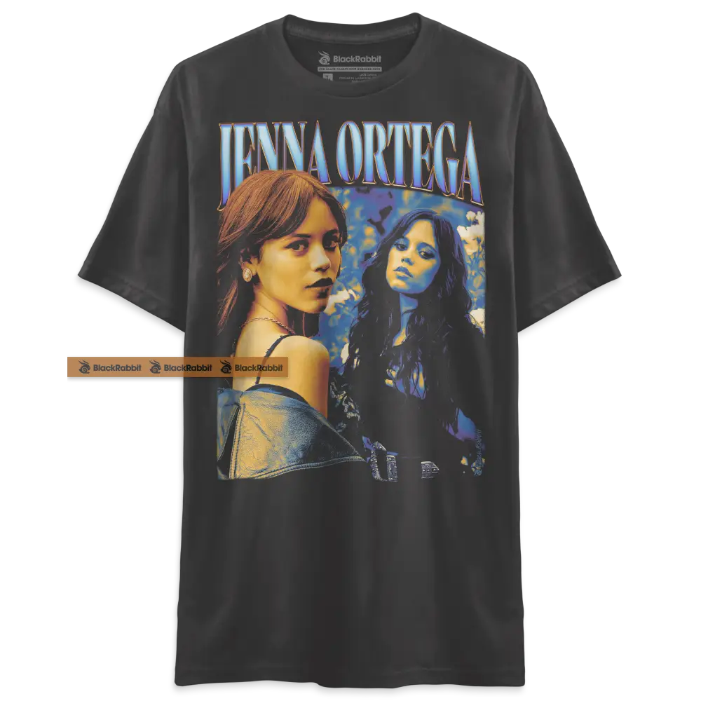 Jenna Ortega Retro Vintage Bootleg Unisex Classic T-Shirt