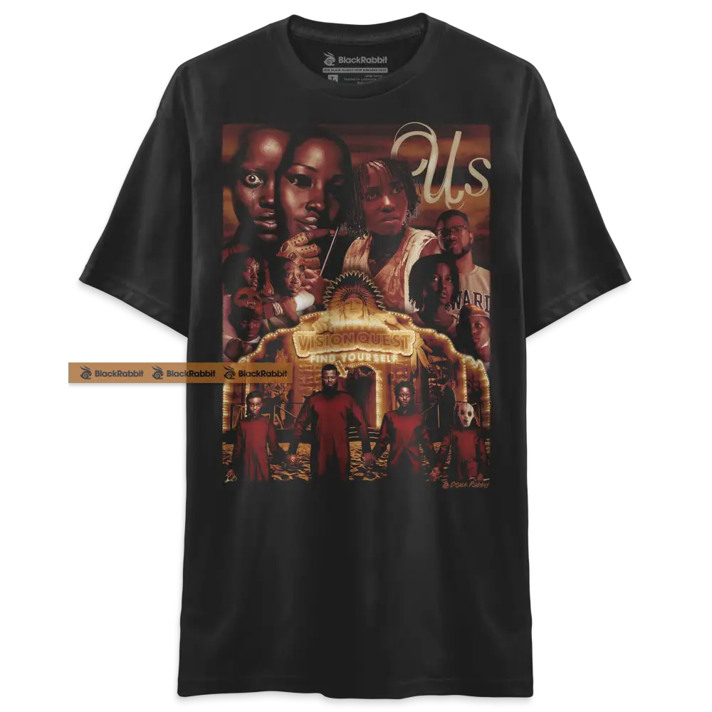 Us Jordan Peele Movie Unisex Classic T-Shirt - black / S