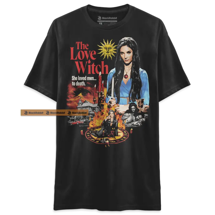 The Love Witch She Loved Men To Death Retro Vintage Unisex