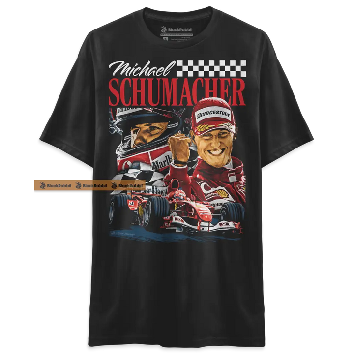 Michael Schumacher 90s Racing Y2K Retro Vintage Unisex