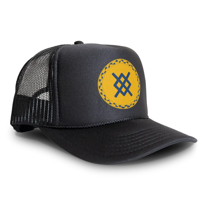 Midsommar Inguz Gebo Rune Snapback Hat Cap - Trucker Hat