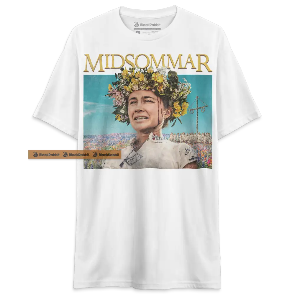 Midsommar May Queen Maypole Unisex Classic T-Shirt - white