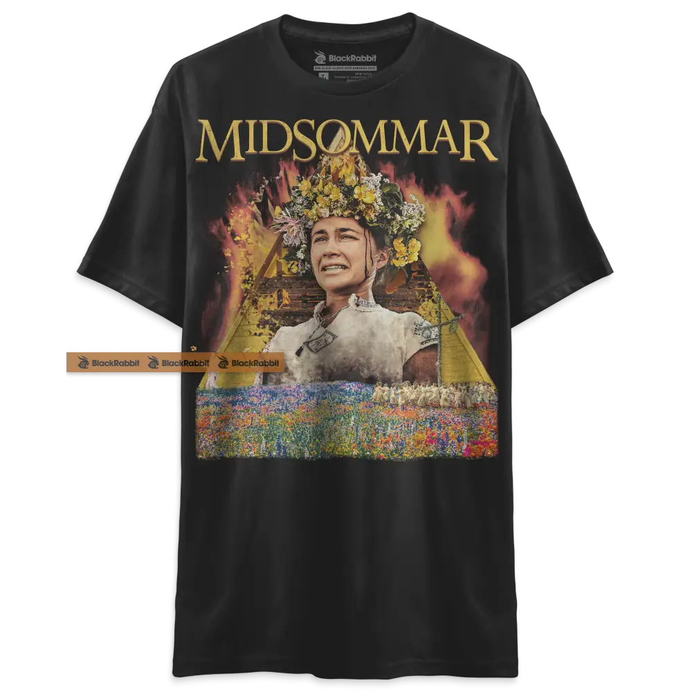 Midsommar May Queen Unisex Classic T-Shirt - black / S