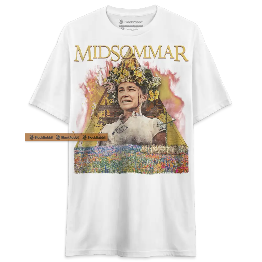 Midsommar May Queen Unisex Classic T-Shirt - white / S