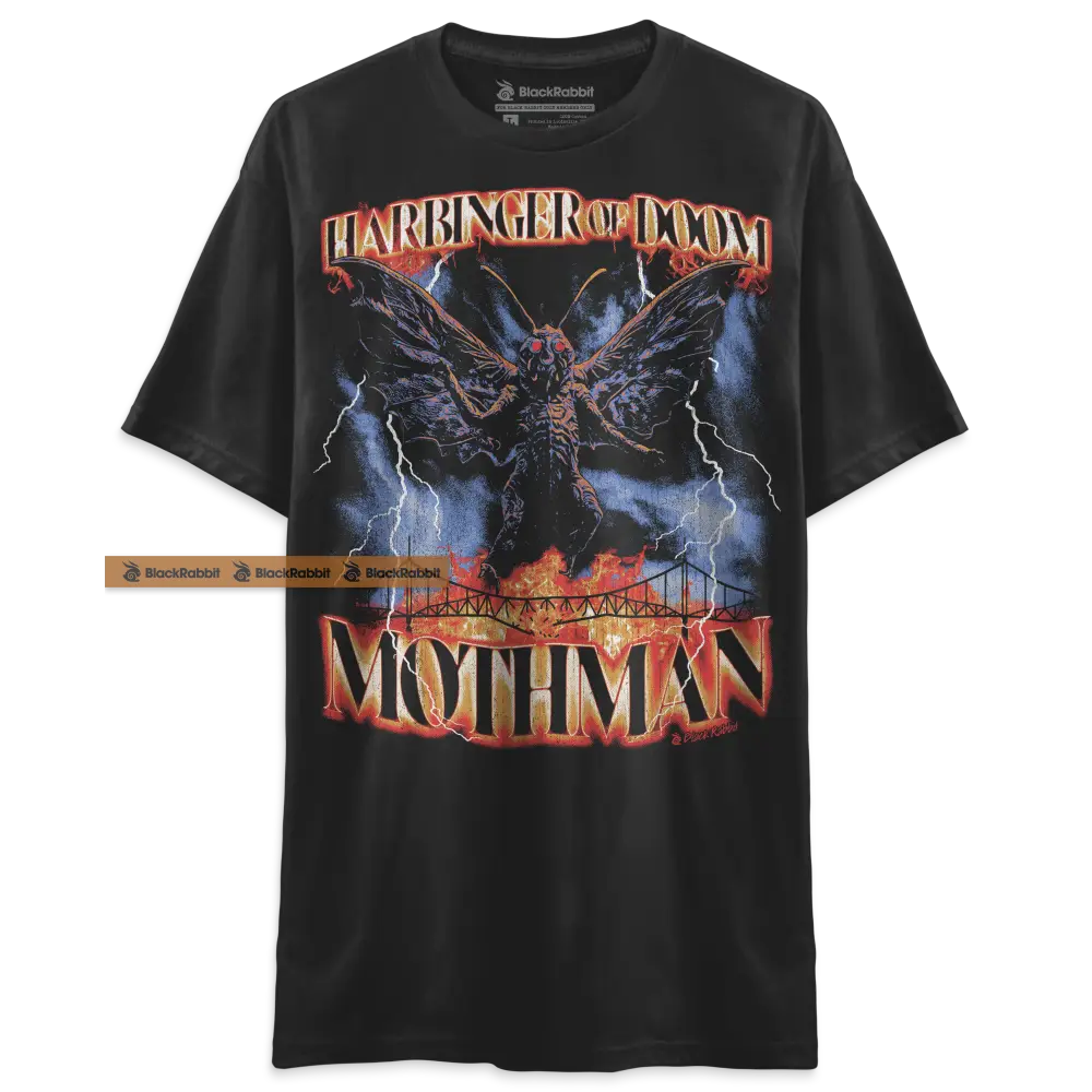 Mothman - Harbinger of Doom Unisex Classic T-Shirt - black