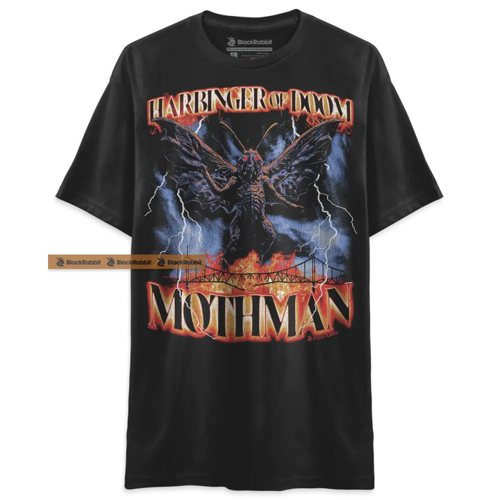 Mothman - Harbinger of Doom Unisex Classic T-Shirt - black