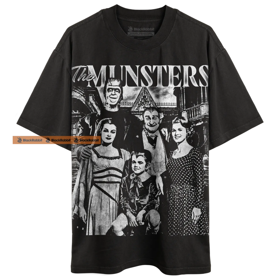 Black Munsters t-shirt.