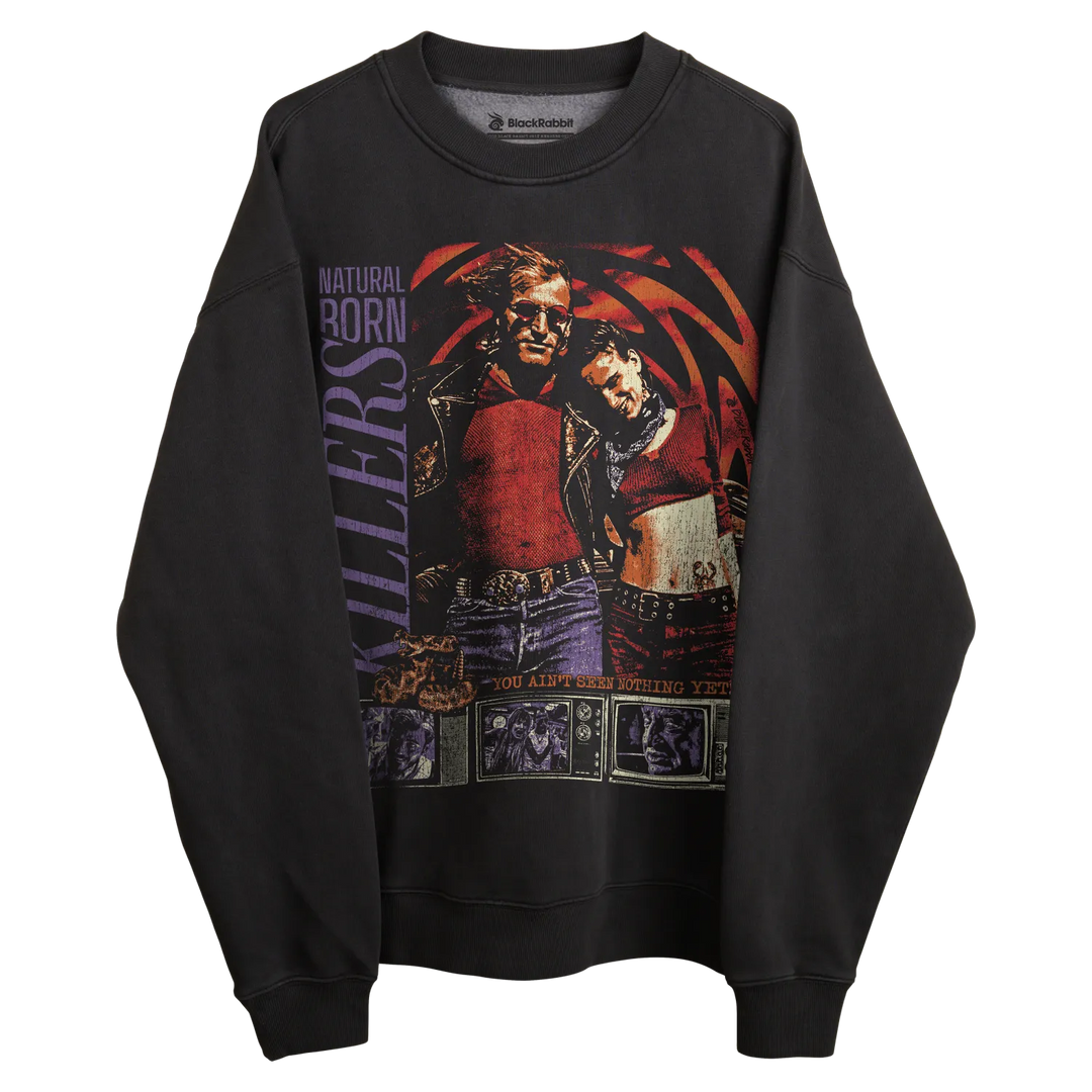 Black Rabbit - Natural Born Killers 90s Movie Retro Vintage Unisex