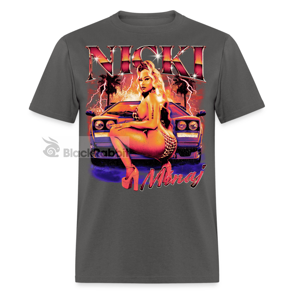 Nicki Minaj Retro Vintage Bootleg Unisex Classic T-Shirt - charcoal