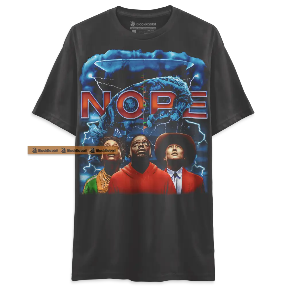 Nope Jordan Peele Movie Unisex Classic T-Shirt - graphite