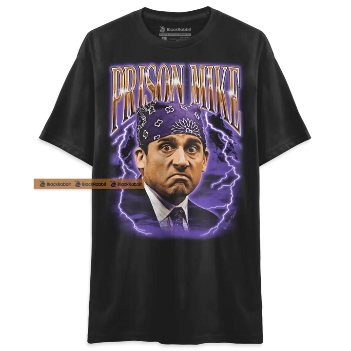 The Office Prison Mike Michael Scott Retro Vintage Bootleg