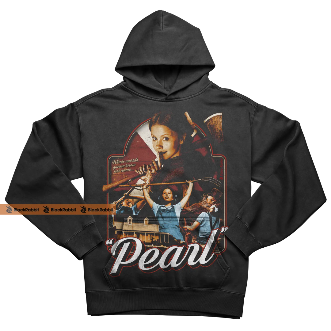 Black ’Pearl’ movie hoodie.