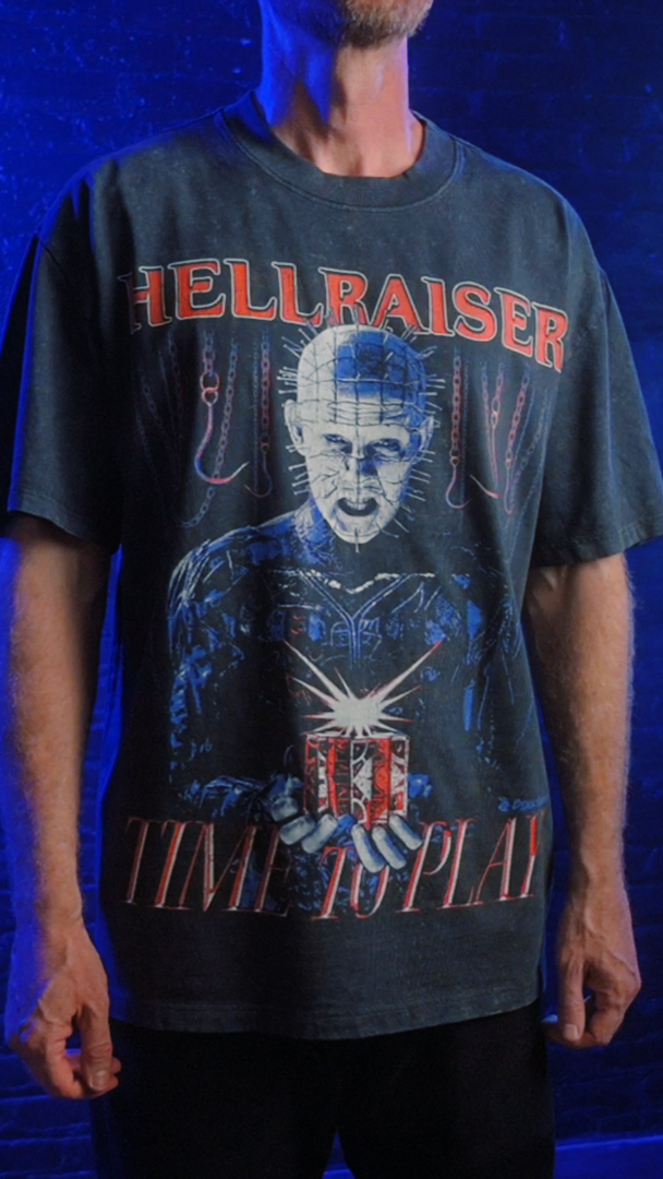 Hellraiser Pinhead Time To Play Graphic T-Shirts &amp; Tops