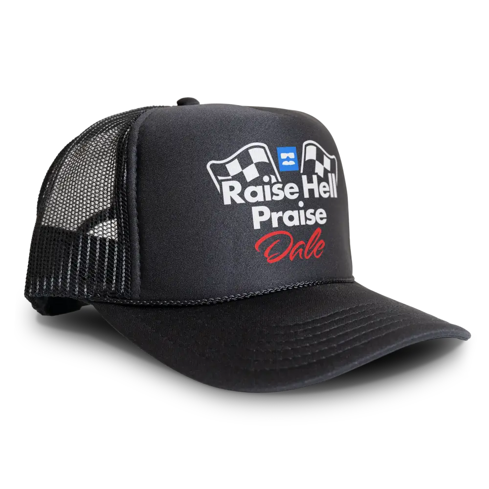 Raise Hell Praise Dale Hat Retro 90s Snapback Cap - Trucker