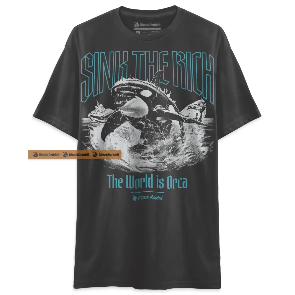 Sink The Rich - The World Is Orca Killer Whale Unisex