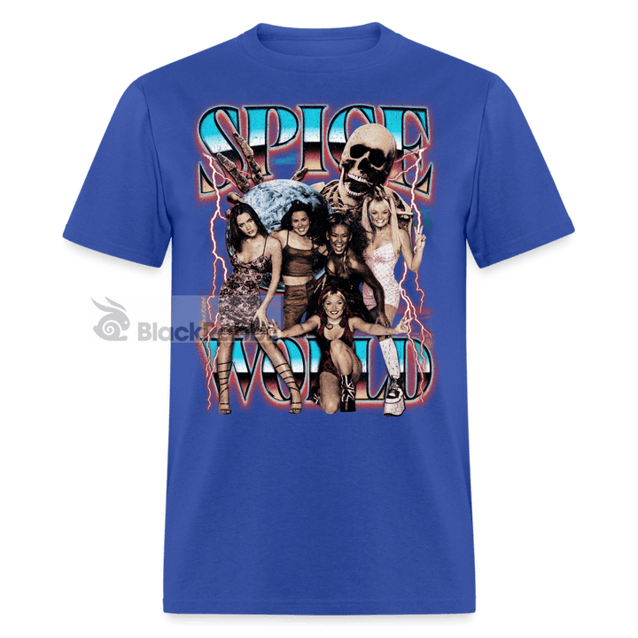 Spice Girls Spice World Retro Bootleg Unisex Classic T-Shirt - royal blue