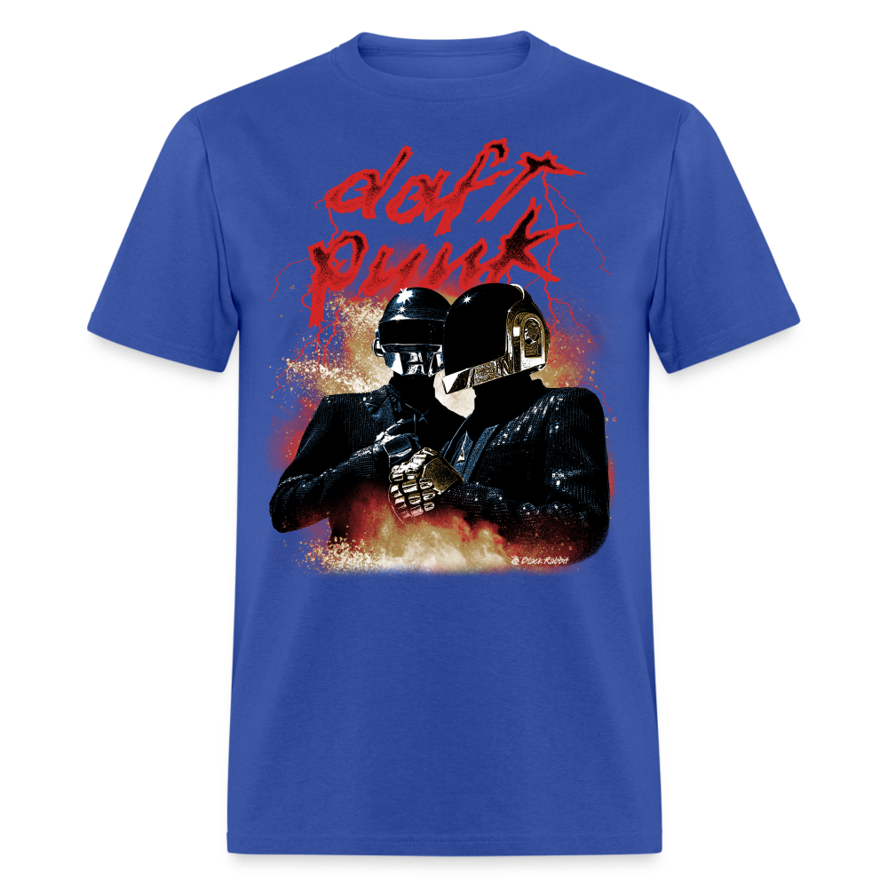 Daft Punk Retro Vintage Bootleg Unisex Classic T-Shirt - royal blue