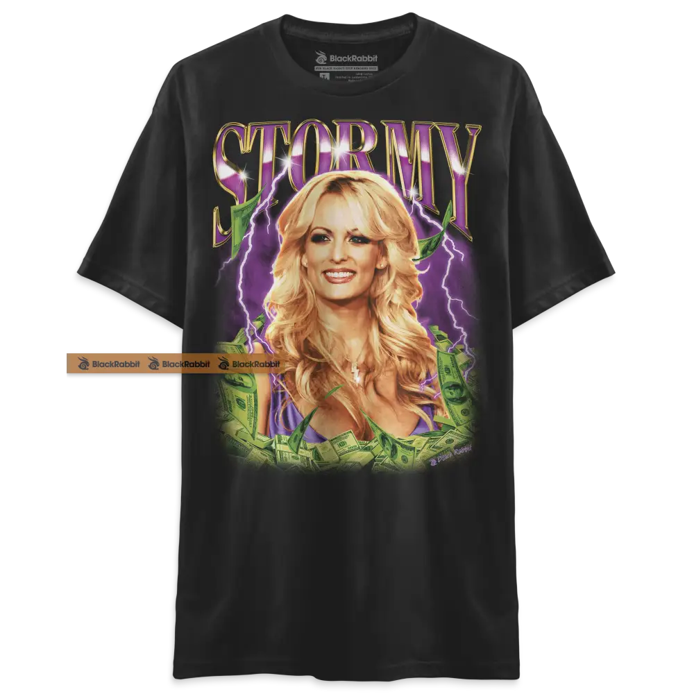 Stormy Daniels Hush Money Trump Indictment Retro Vintage