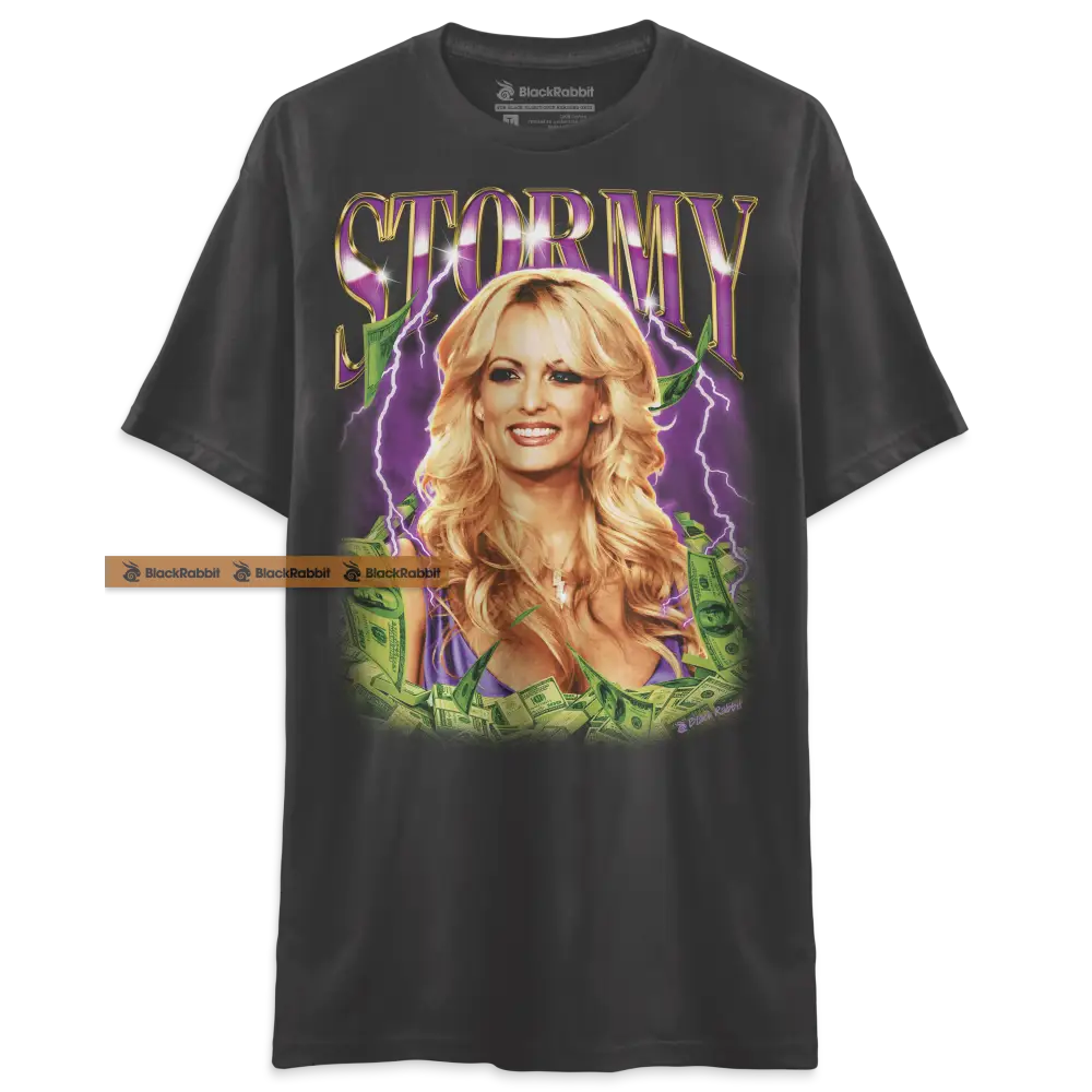 Stormy Daniels Hush Money Trump Indictment Retro Vintage