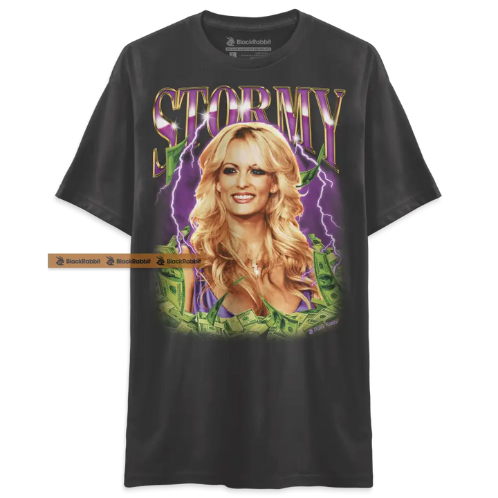 Stormy Daniels Hush Money Trump Indictment Retro Vintage