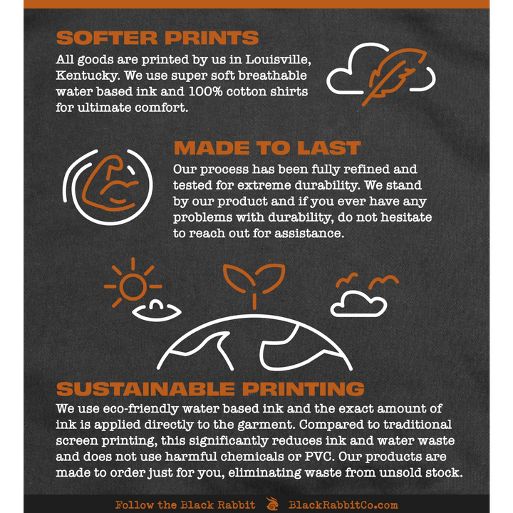T-shirt printing information.