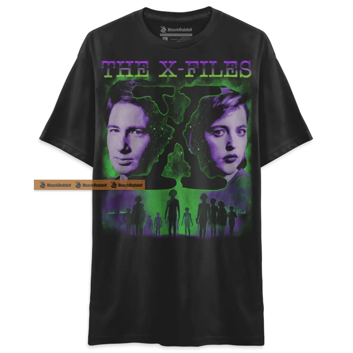 The X-Files Unisex Classic T-Shirt - black / S - 100%