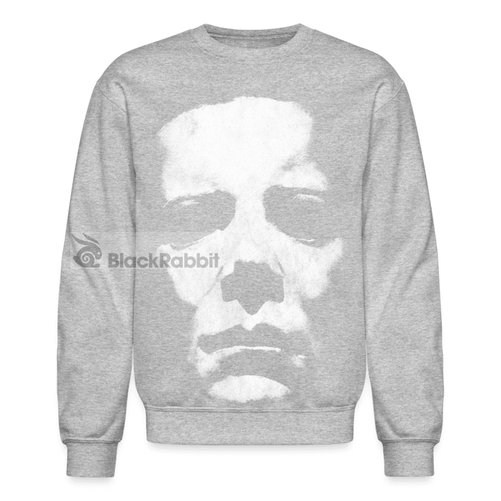 Halloween - Michael Myers Mask Unisex Crewneck Sweatshirt - heather gray