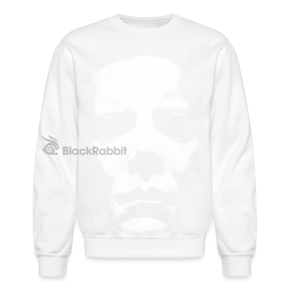 Halloween - Michael Myers Mask Unisex Crewneck Sweatshirt - white