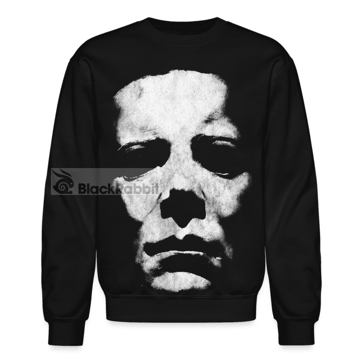 Halloween - Michael Myers Mask Unisex Crewneck Sweatshirt - black