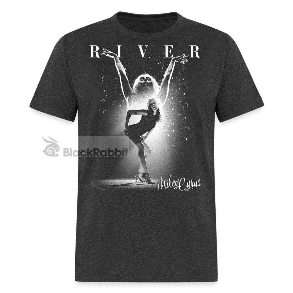 Miley Cyrus River Retro Vintage Unisex Classic T-Shirt - heather black