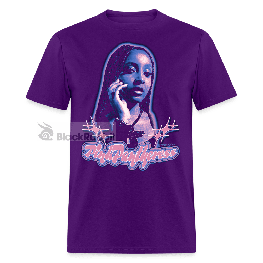 Pink Pantheress Retro Vintage Bootleg Unisex Classic T-Shirt - purple