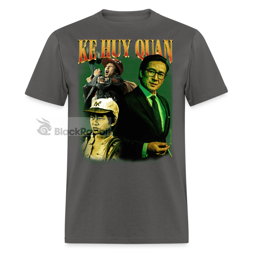 Ke Huy Quan Retro Vintage Bootleg Unisex Classic T-Shirt - charcoal