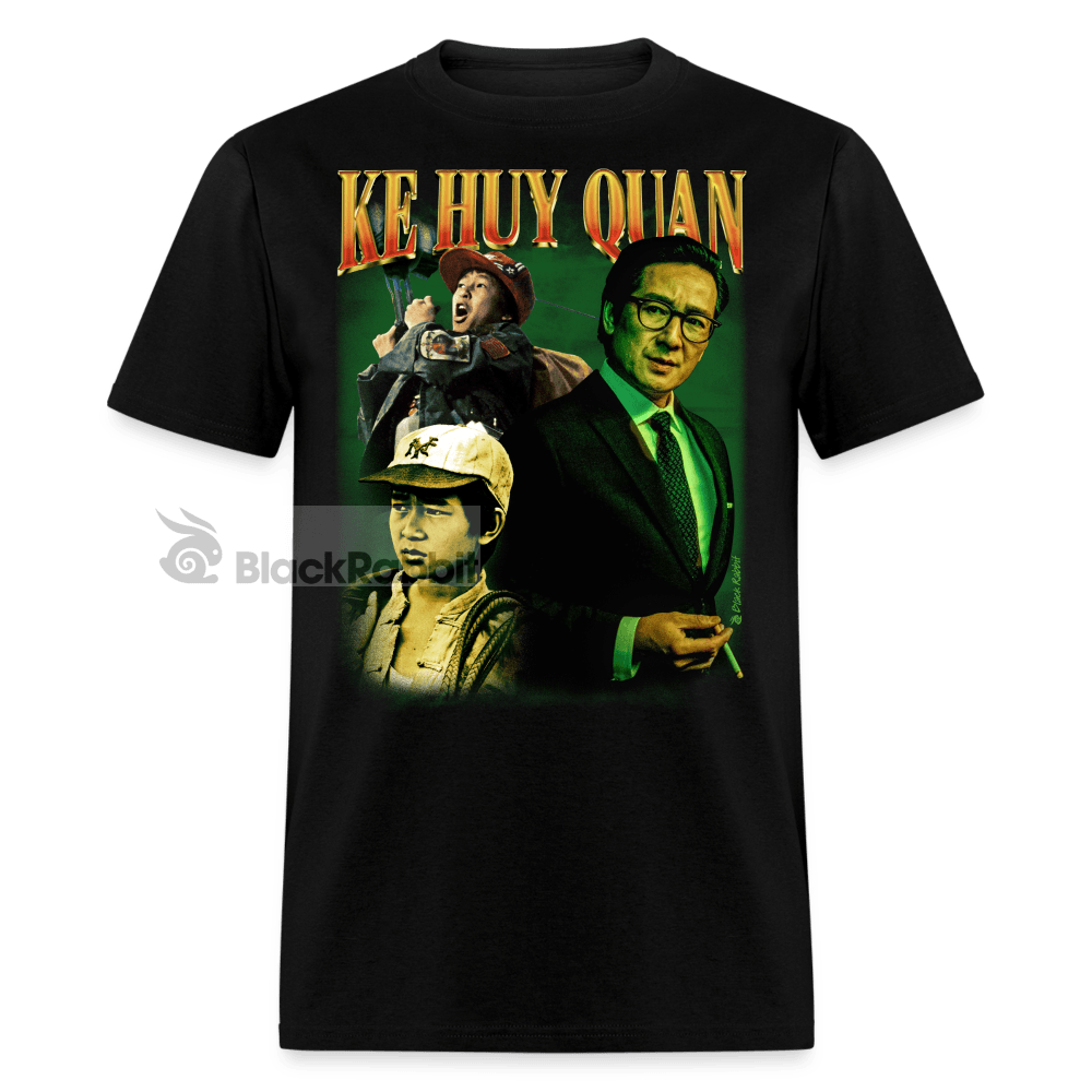 Ke Huy Quan Retro Vintage Bootleg Unisex Classic T-Shirt - black