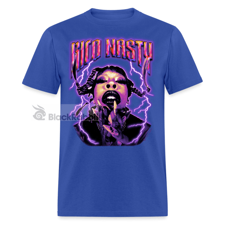 Rico Nasty Retro Vintage Bootleg Unisex Classic T-Shirt - royal blue