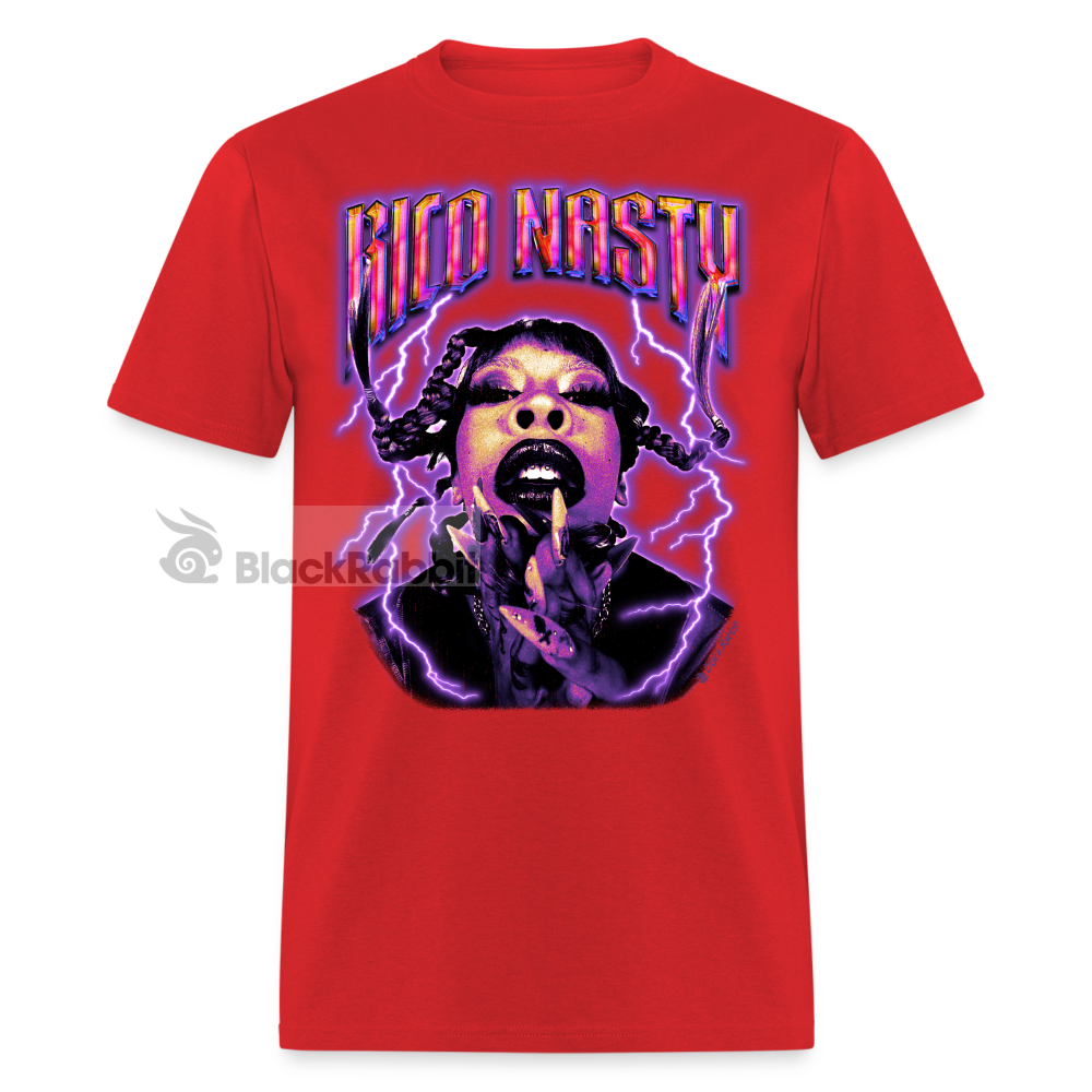 Rico Nasty Retro Vintage Bootleg Unisex Classic T-Shirt - red
