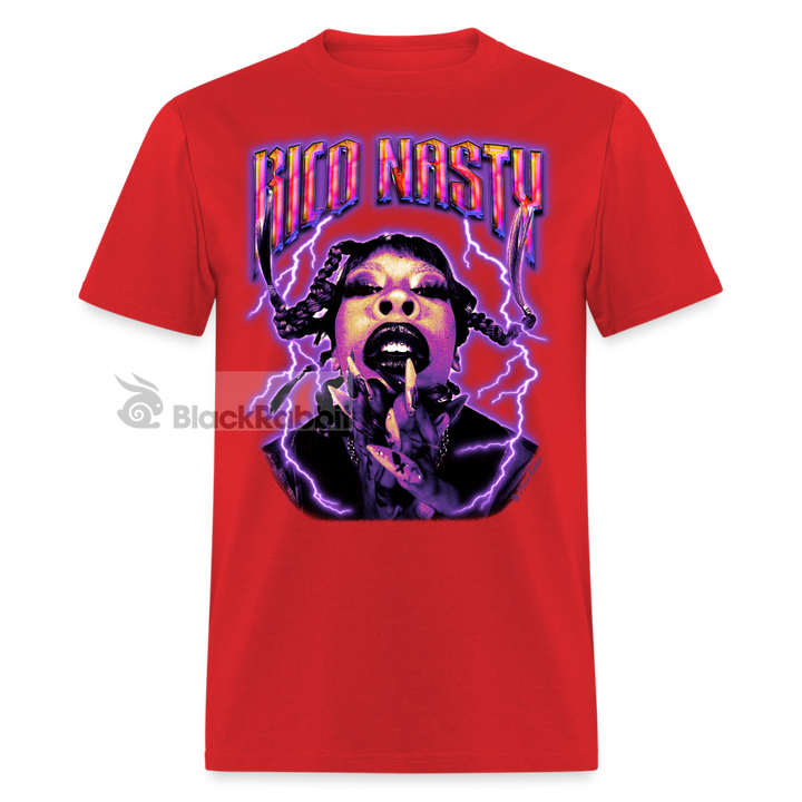 Rico Nasty Retro Vintage Bootleg Unisex Classic T-Shirt - red