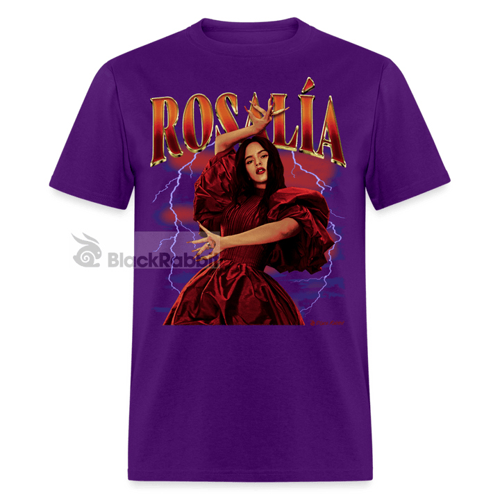 Rosalia Retro Vintage Bootleg Unisex Classic T-Shirt - purple