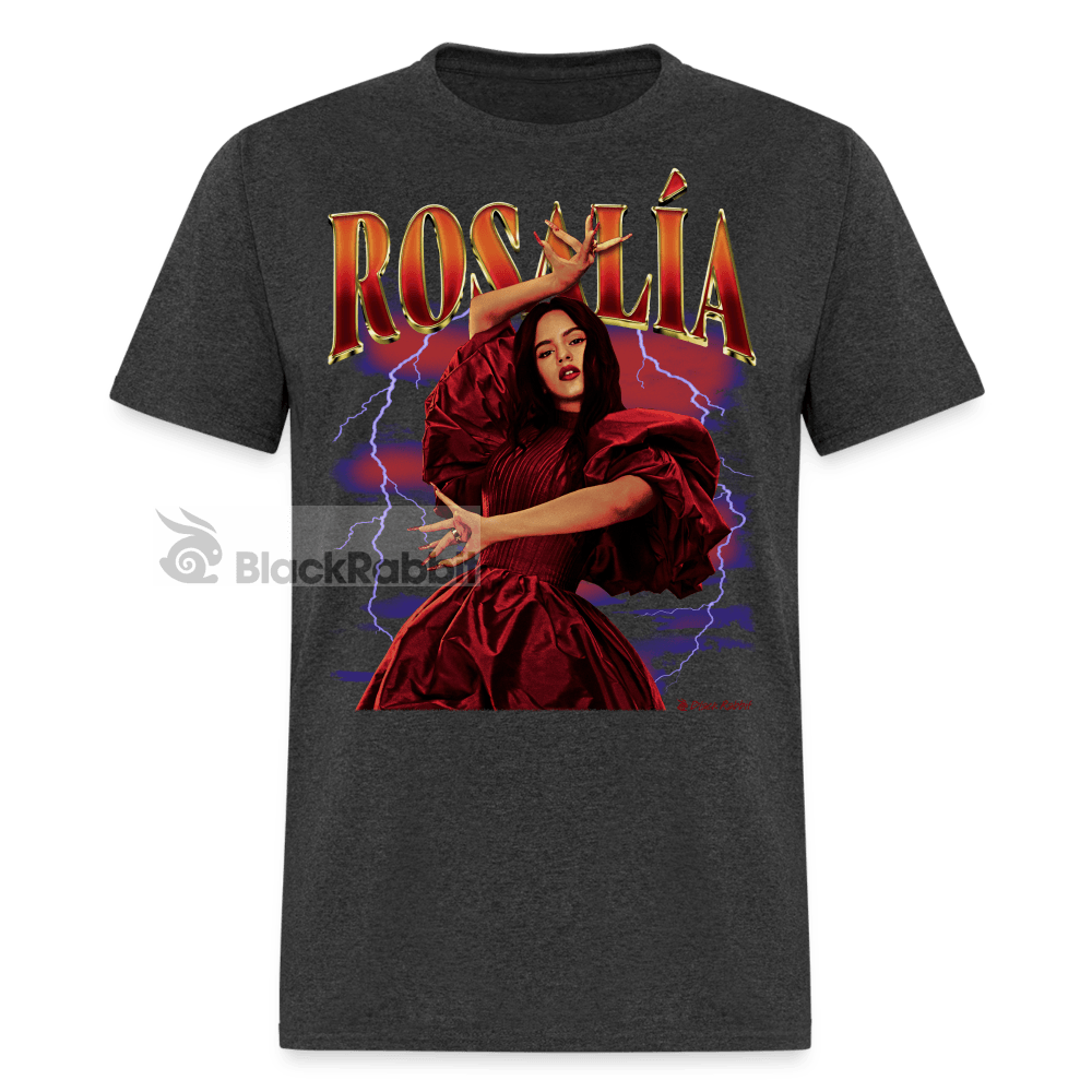 Rosalia Retro Vintage Bootleg Unisex Classic T-Shirt - heather black