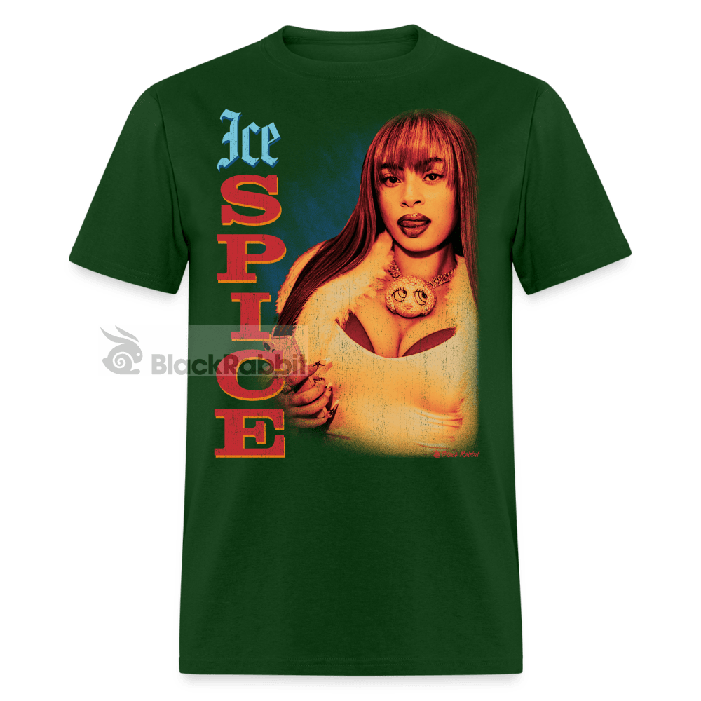 Ice Spice Vintage Bootleg Unisex Classic T-Shirt - forest green