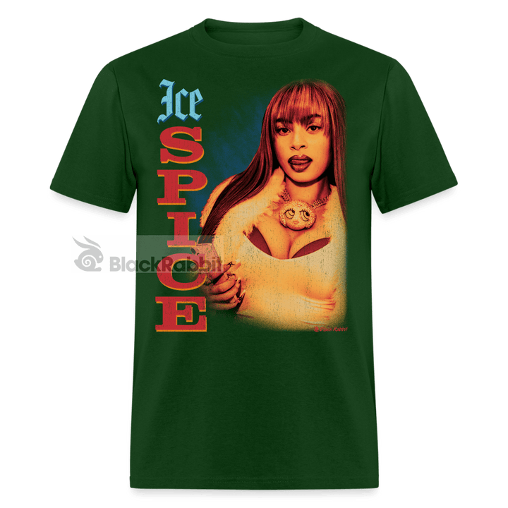 Ice Spice Vintage Bootleg Unisex Classic T-Shirt - forest green