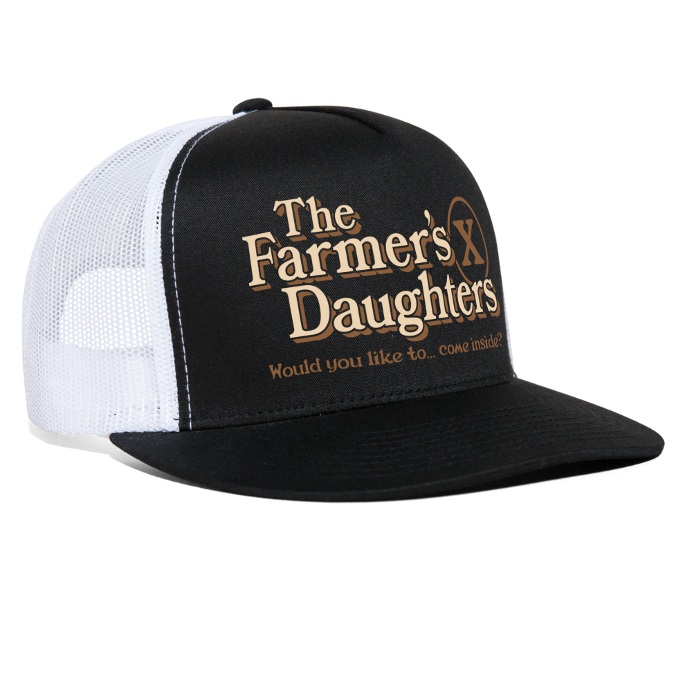 Pearl X The Farmer's Daughters Trucker Hat - black/white